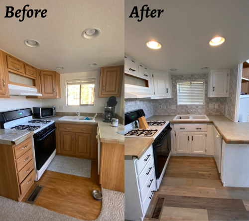 Kitchen Remodeling Project - Before & After2