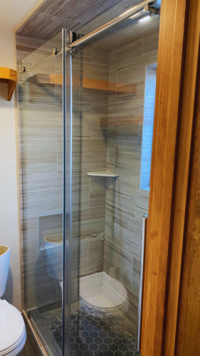 Shower Glass Door Installation